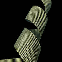 Стрічка стропа окантовна (обшивка) 23 мм репсове плетіння поліпропленові колір Хакі