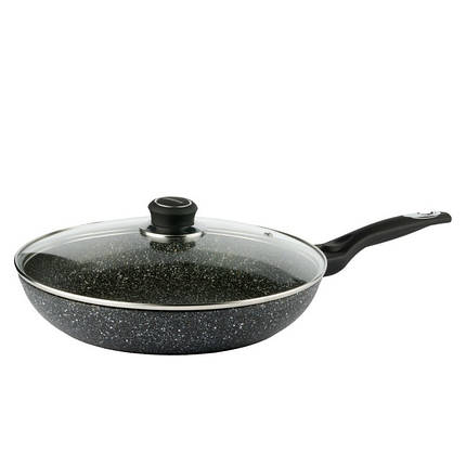 Сковорода з кришкою 30 см Tiross TS 1288P (Niz14299), фото 1