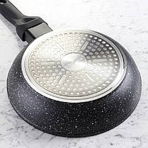 Сковорідка 28 см Tiross TS 1256P з кришкою (Niz14295), фото 5