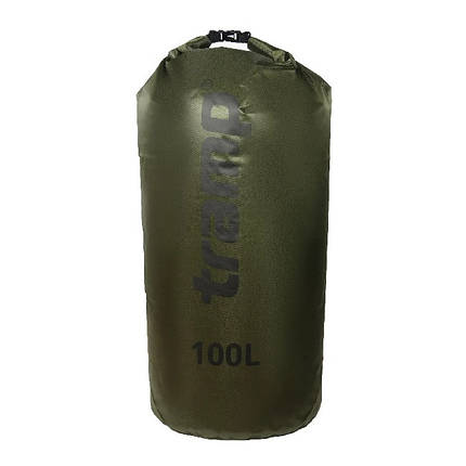 Гермомішок 100 л Tramp PVC Diamond Rip-Stop Olive, фото 1