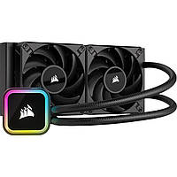 Система водяного охолодження Corsair iCUE H100i Elite RGB Liquid CPU Cooler (CW-9060058-WW), Intel: