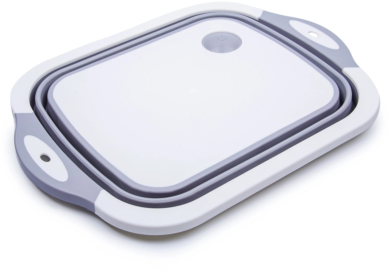 Дошка трансформер Supretto обробна з контейнером, сіра (Арт. 72940001), фото 1