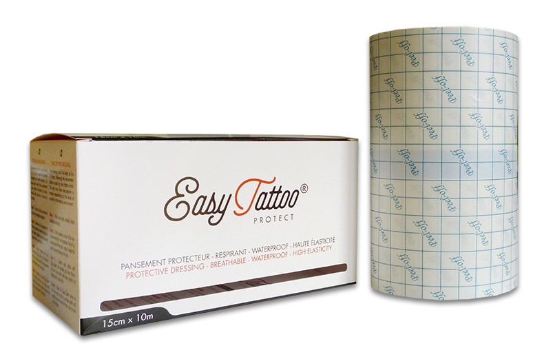 1 м. Французька Easy Tattoo Плівка для загоєння тату 15cm x 1