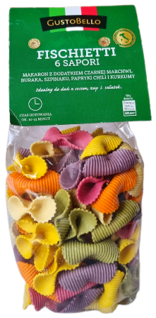Макарони GustoBello Fischietti  250гр