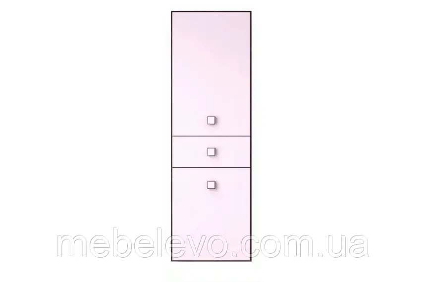 Гербор Аватар пенал навісний 2d1s рожевий 1620х520х345мм