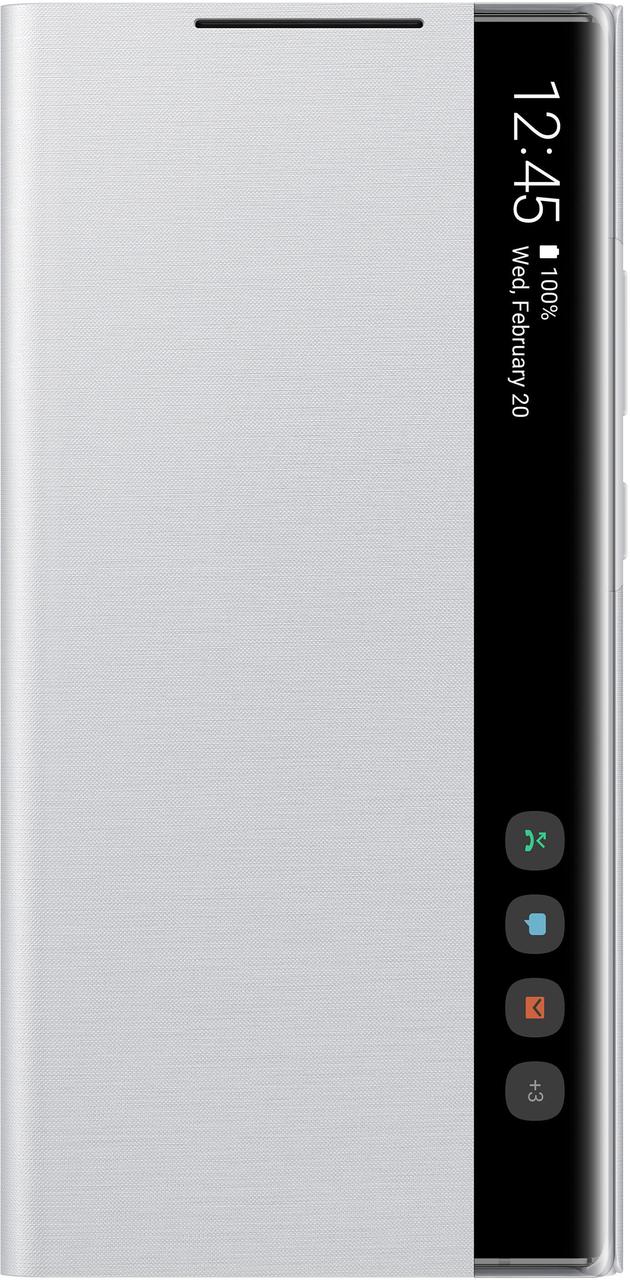 Оригінальний чохол Samsung Clear View Cover White Silver для Galaxy Note 20 Ultra SM-N985