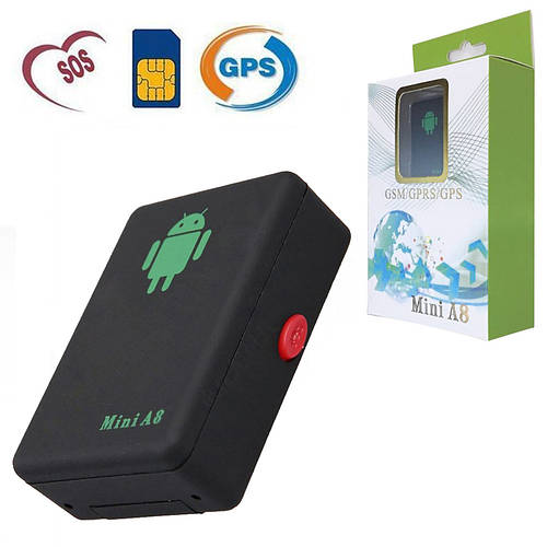 Купити GPS трекер маячок Mini A8 від угону GPRS GSM для відстеження ...