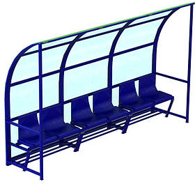 Лавка запасних (6 місць), полікарбонат SL435