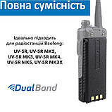 Комплект Рація Baofeng UV-5R , 5 Вт, 1800 мАч + Гарнітура + Ремінець на шию + АКБ для Рації Baofeng UV-5R, фото 8