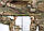 Тактичні (військові) Штани IDOGEAR Gen3 Combat, вставки "гармошки", наколінники колір мультикам — Оригінал, фото 5