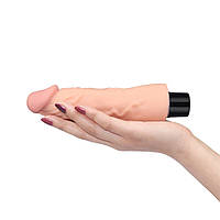 Фалоімітатор з вібрацією REAL SOFTEE 7" Long Скидка aiw, фото 8