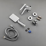 Змішувач для ванни Frap F3258, білий/хром, фото 7