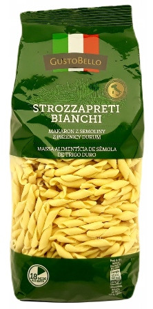 Макарони GustoBello Strozzapreti Bianchi 500гр