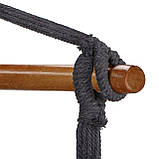 Крісло-гамак сидячий (бразильський) з подушками Springos 130 x 100 см HM043, фото 6