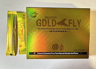 Збуджувальні краплі для жінок Шпанська мушка / Spanish Gold Fly, пробник (2стик)