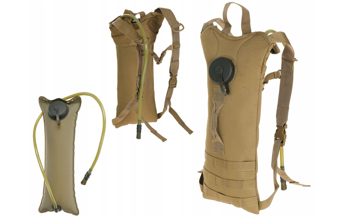Питна система Camelbak гідратор MOLLE MIL-TEC 3Л (койот)