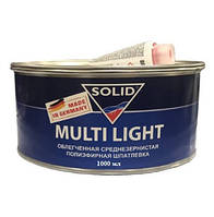 Шпаклівка полегшена універсальна MULTI LIGHT 1кг SOLID