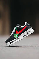 Кроссівки жіночі з червоним лого Nike Air Force. Модні кроссівки для дівчат Найк Аір Форс весна осінь., фото 4