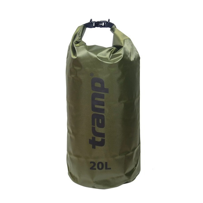 Гермомішок 20 л Tramp PVC Diamond Rip-Stop оливковий (SHiz13769), фото 1