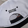 Кепка дитяча снепбек (Snapback) в стилі  Hello Mickey (Міккі) Біло-чорний 50-54р (3220), фото 3