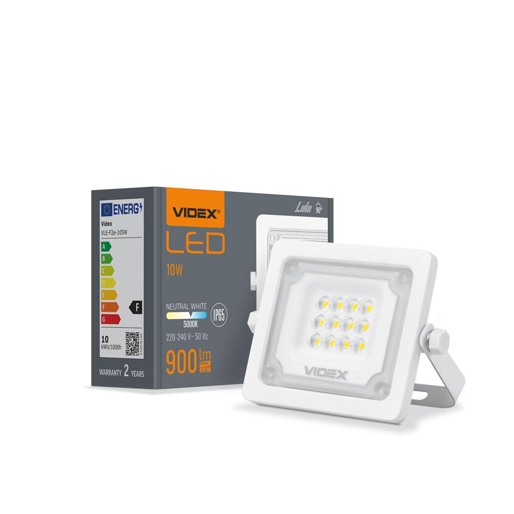 LED прожектор Videx F2e 10W 900Lm 5000K 220V VLE-F2e-105W 27540