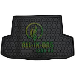 Килимок Chevrolet Aveo 2006- седан AvtoGumm Автокилимок в багажник Шевроле Авео