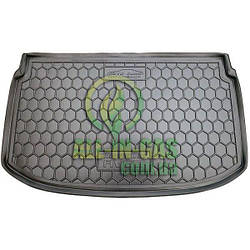 Килимок Chevrolet Aveo 2012- хетчбек AvtoGumm Автокилимок в багажник Шевроле Авео