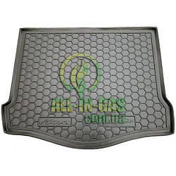 Килимок Ford Focus III 2011-2018 хетчбек (с докаткой) AvtoGumm Автокилимок в багажник Форд Фокус 3