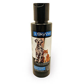 Шампунь для собак і котів протимікробний з хлоргексидином SkyVet (Скайвет) 100 мл