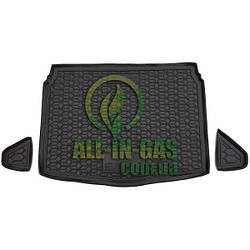 Килимок Kia Ceed 2019- хетчбек (нижня полка) AvtoGumm Автокилимок в багажник Кіа Сід