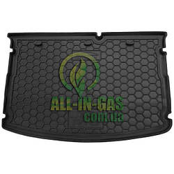 Килимок Kia Rio 2015- хетчбек (без органайзер.) AvtoGumm Автокилимок в багажник Кіа Ріо