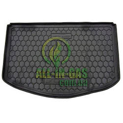 Килимок Kia Soul 2014- нижня полка (без органайзер.) AvtoGumm Автокилимок в багажник Кіа Соул