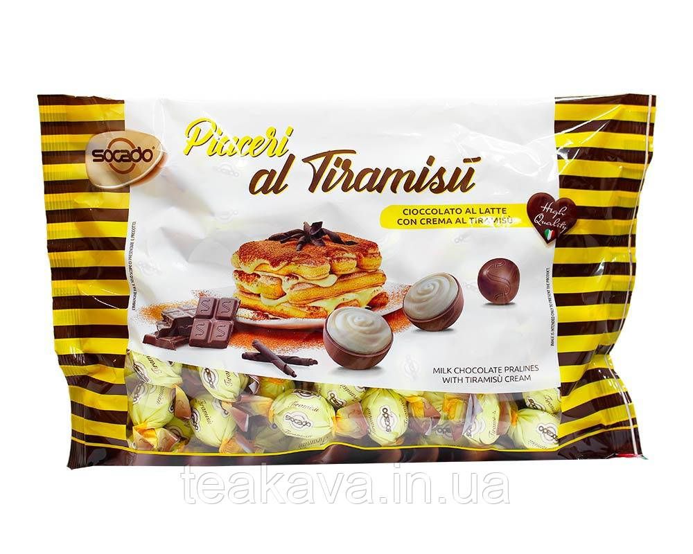 Конфеты шоколадные с кремом Тирамису Socado Piaceri al Tiramisu, 1 кг (8000017111319) - фото 1 - id-p1801204920
