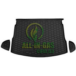 Килимок Nissan Qashqai 2007-2010 (полноразмер) AvtoGumm Автокилимок в багажник Нісан Кашкай