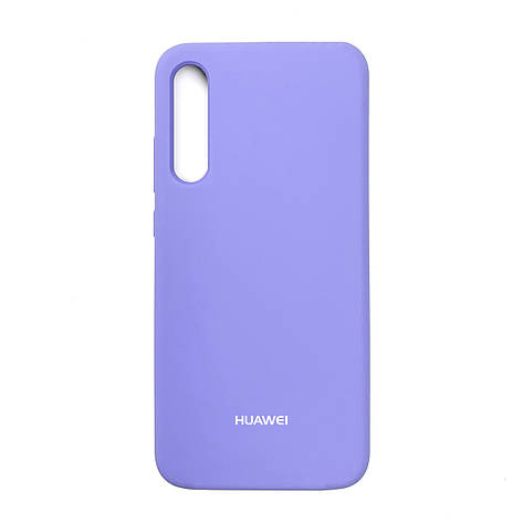 Чохол Silicone Case Premium для Huawei P Smart S Lilac (Закритий низ), фото 1