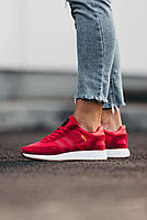 Червоні кроссівки жіночі Adidas INIKI Red. Класні кросси для дівчат Адідас Інікі., фото 7