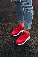 Червоні кроссівки жіночі Adidas INIKI Red. Класні кросси для дівчат Адідас Інікі., фото 10