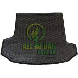 Килимок Skoda Kodiaq 2017- (7м) (большой) AvtoGumm Автокилимок в багажник Шкода Кодіак