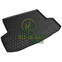 Килимок ЗАЗ Віда 2012- седан AvtoGumm Автокилимок в багажник ZAZ Vida