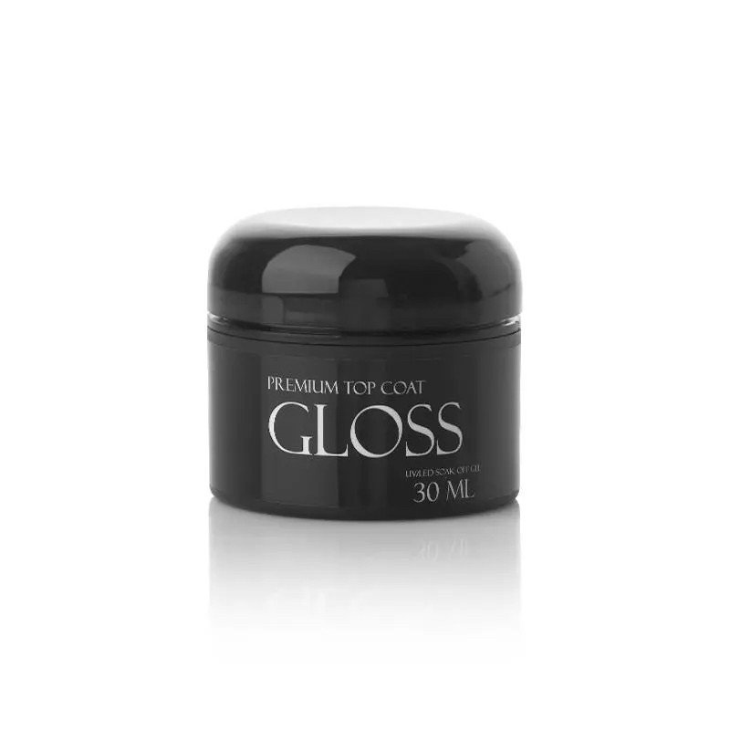 Топ із липким шаром GLOSS Premium Top Coat, 30 мл, фото 1