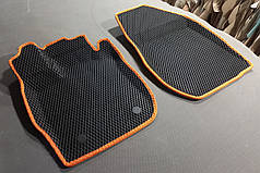 3D килимки EvaForma передні на Dacia Sandero 2 '12-20, 3D килимки EVA