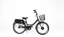 Електровелосипед Crosser Smart 24 (500w 36v 13,2Ач )ГРАФІТ, фото 3