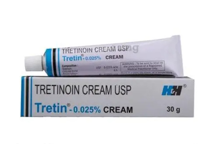 Крем від прищів і зморшок Третиноїн, Ретинол 30г H&H,Tretin 0,025% USP H&H Pharmacutica LLP.