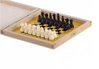 Шахматный набор магнитный (мини) Madon 140 в деревянном футляре 13,5см х 13,5см