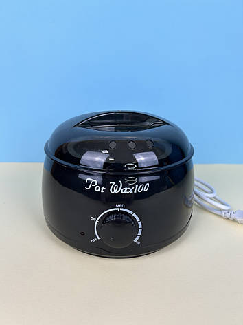 Воскоплав баночний з терморегулятором PRO-WAX 100, чорний, фото 1