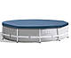 Басейн каркасний 305 см Intex 26700 з тентом для басейну 28030 та фільтр насосом, фото 2