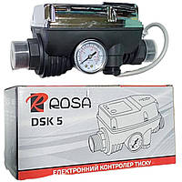 Електронна автоматика для водяного насосу Rosa DSK-5 реле захисту від сухого ходу