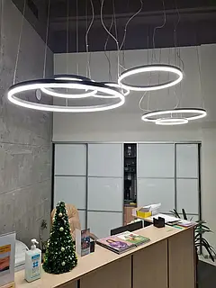Круглий Світильник з алюмінієвого LED профілю Ring VELA 60, 1200х35х35