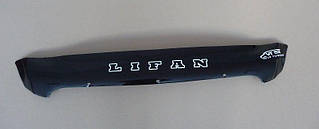 Мухобійка VT-52 Дефлектор на капот ВТ (Віп) для Lifan X60 2011+ (короткий)