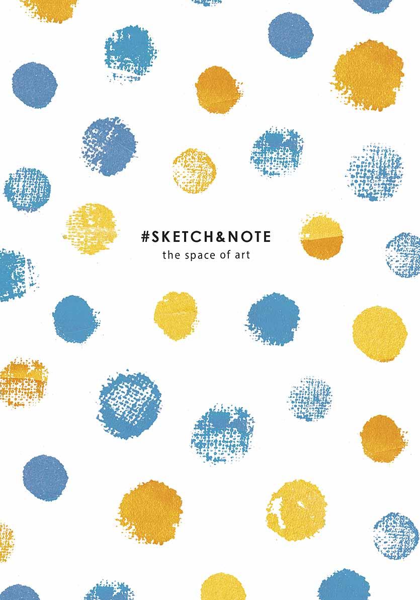 Зошит для ескізів Sketch&note зшитий ниткою, A5 64 арк.